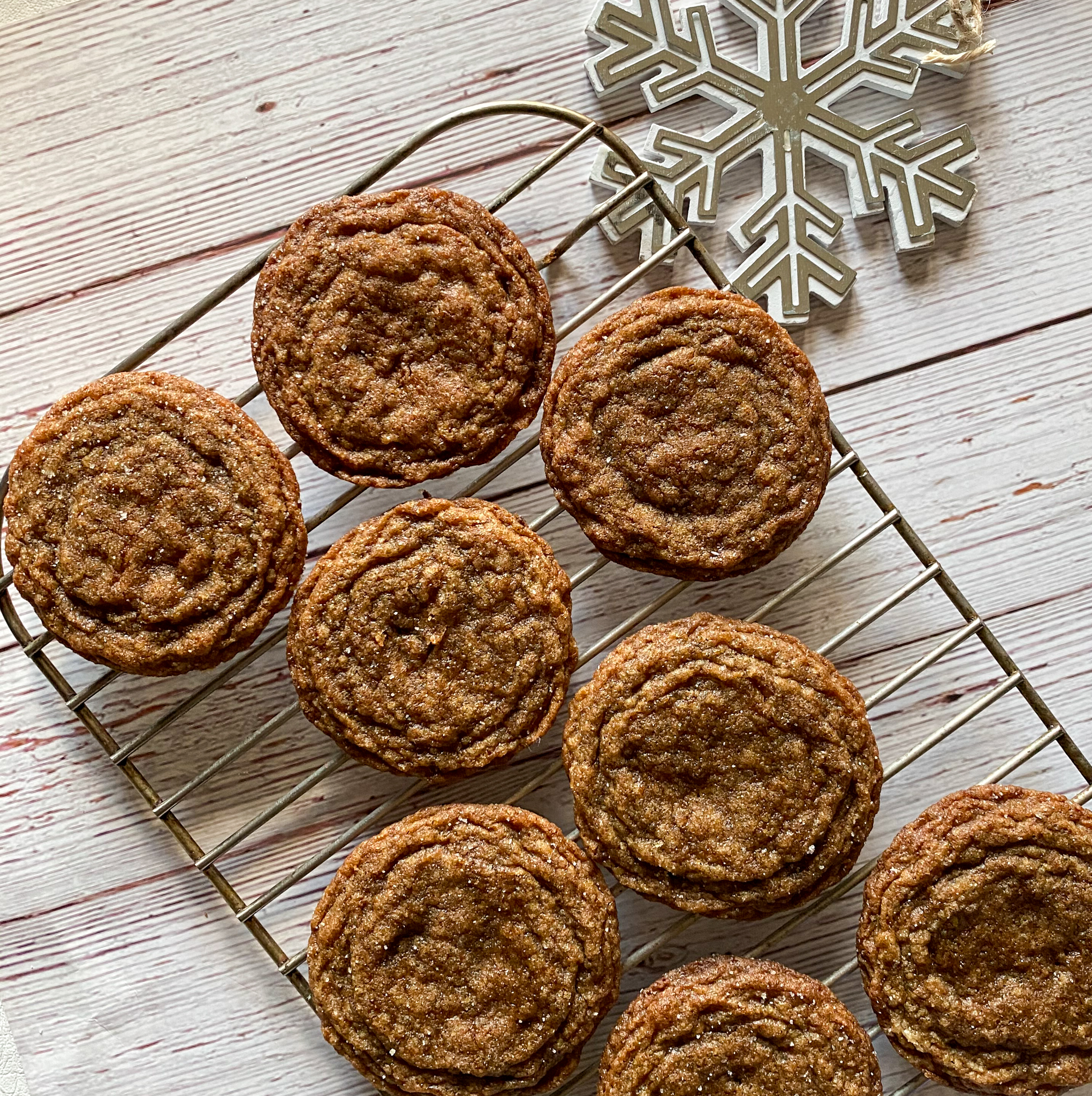 Ginger Molasses Cookies